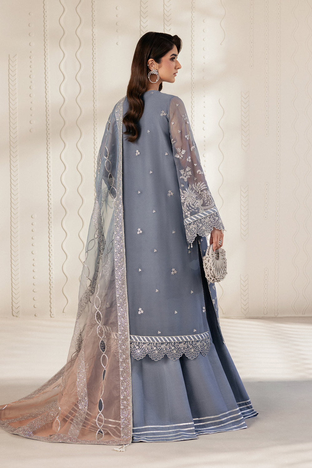 Zarif | Bayaan Formals | NILMAH by Zarif - Designer Dress  - Type : Ladies Clothes - Available at Libayah - 100% Original 