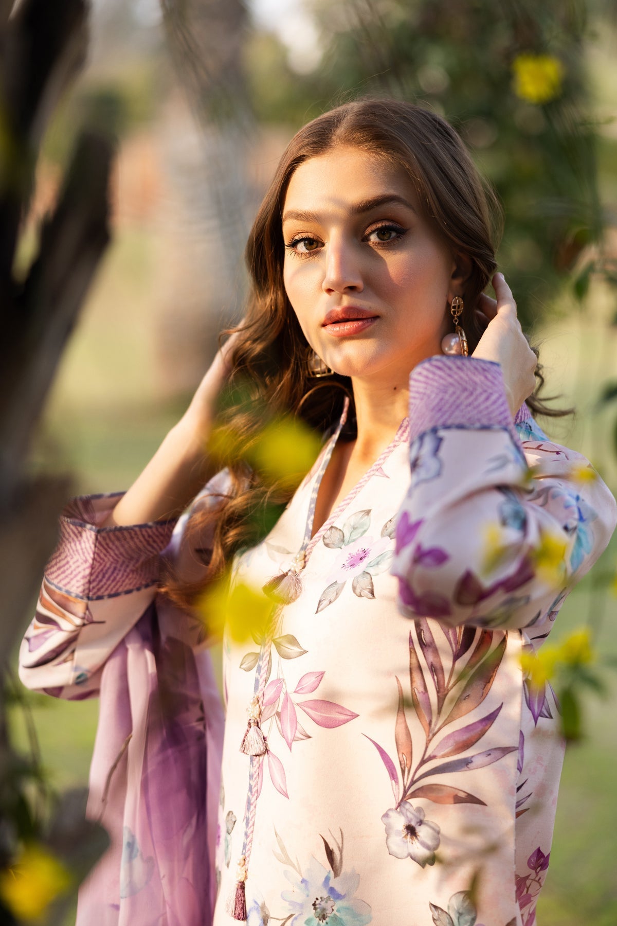 Alizeh | Sheen Lawn Prints 25 | AF-PL-6030-Fero by Alizeh - Designer Dress - Type: Ladies Clothes - Available at Libayah - 100% Original