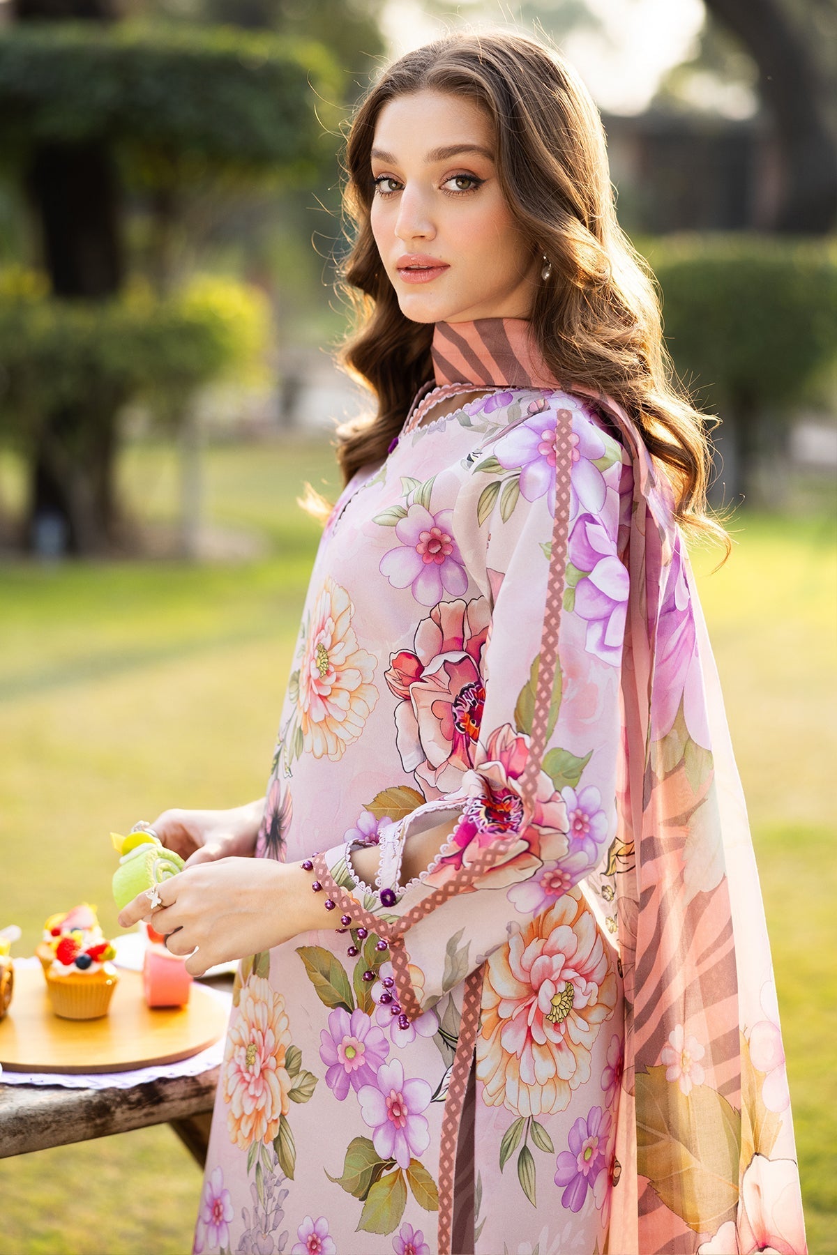 Alizeh | Sheen Lawn Prints 25 | AF-PL-6033-Tuscany by Alizeh - Designer Dress - Type: Ladies Clothes - Available at Libayah - 100% Original
