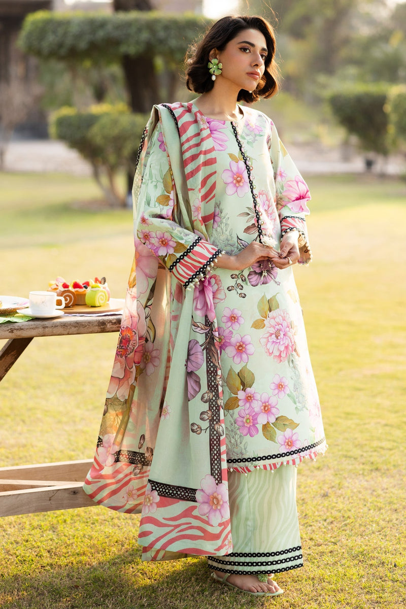 Alizeh | Sheen Lawn Prints 25 | AF-PL-6034-Cleo by Alizeh - Designer Dress - Type: Ladies Clothes - Available at Libayah - 100% Original