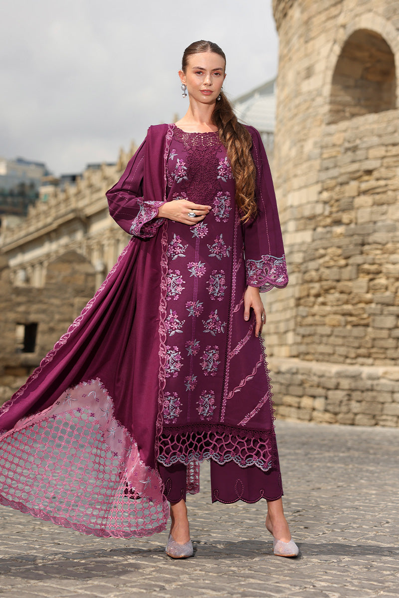 Affogato – authentic Pakistani dress from the Rangrasiya Carnation Luxury Shawl Edit collection for women in the UK.