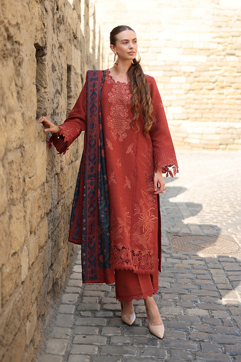 Cardamom – authentic Pakistani dress from the Rangrasiya Carnation Luxury Shawl Edit collection for women in the UK.