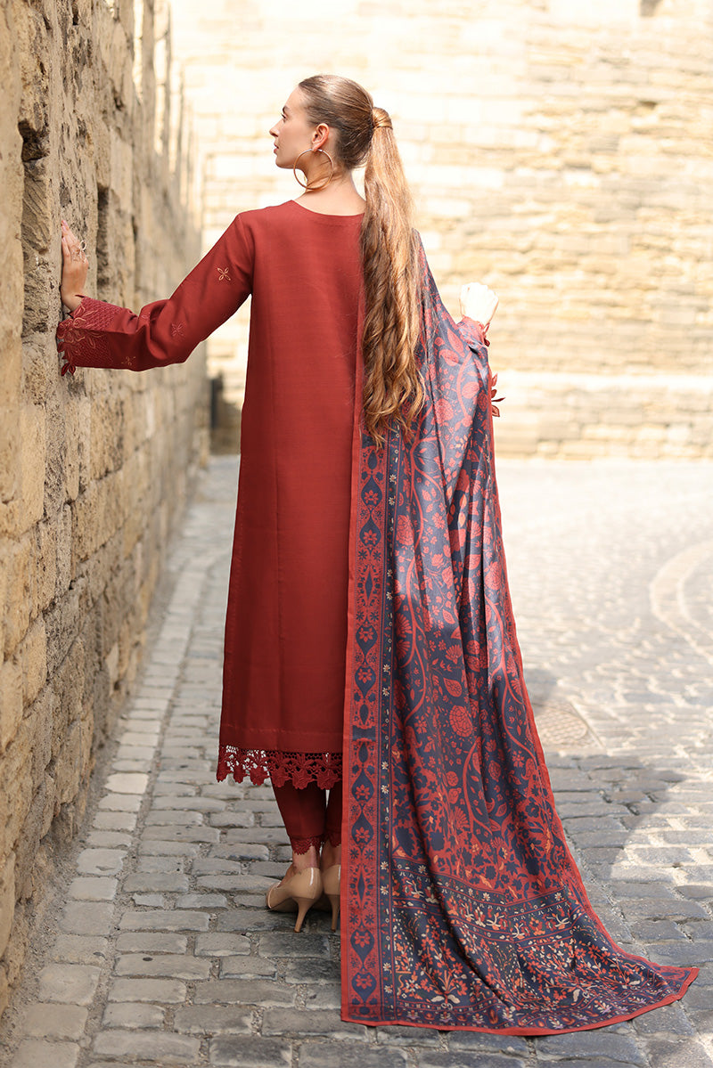 Cardamom – authentic Pakistani dress from the Rangrasiya Carnation Luxury Shawl Edit collection for women in the UK.