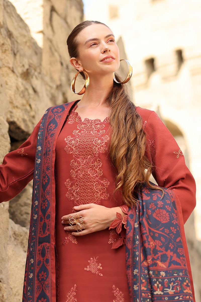 Cardamom – authentic Pakistani dress from the Rangrasiya Carnation Luxury Shawl Edit collection for women in the UK.