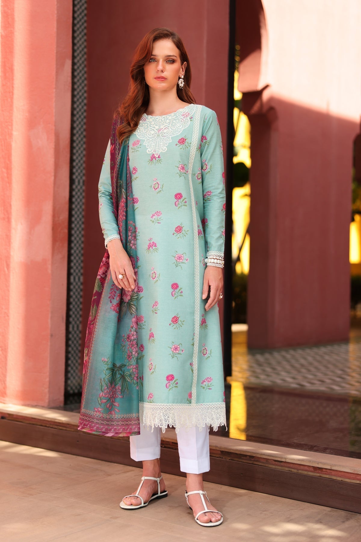 Xenia Formals | The Eid Edit | SLATE - Designer Dress - Type : Ladies Clothes - Available at Libayah - 100% Original