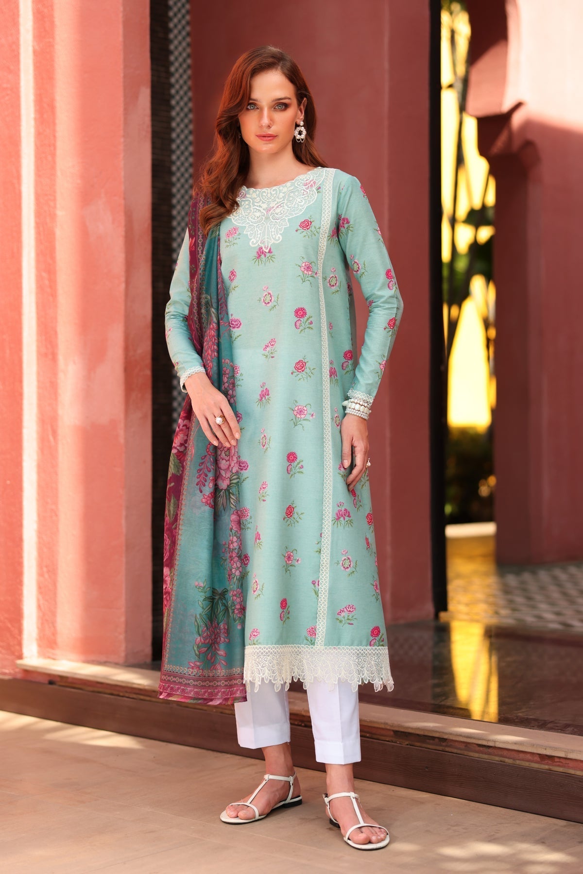 Xenia Formals | The Eid Edit | SLATE - Designer Dress - Type : Ladies Clothes - Available at Libayah - 100% Original
