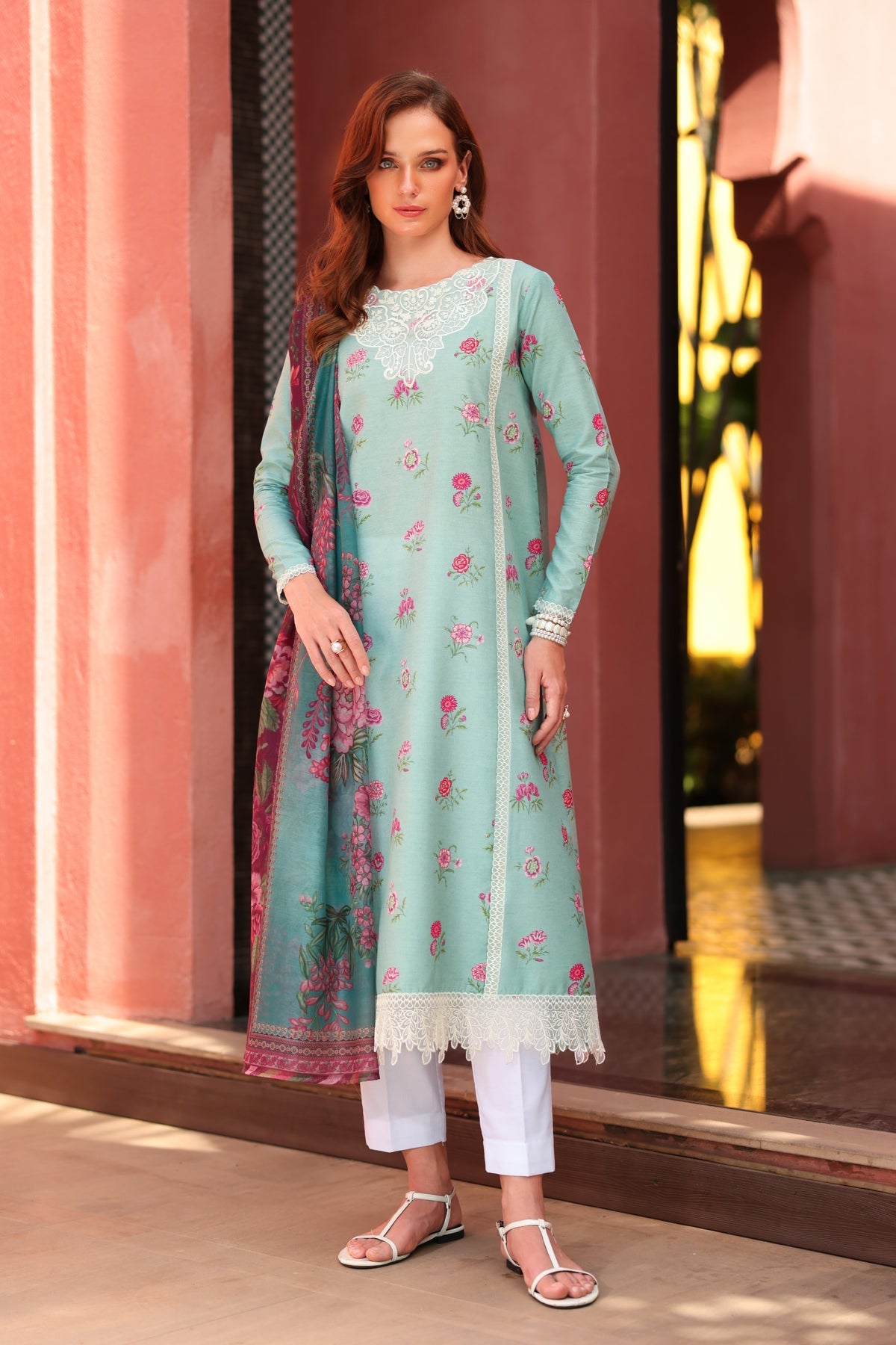 Xenia Formals | The Eid Edit | SLATE - Designer Dress - Type : Ladies Clothes - Available at Libayah - 100% Original