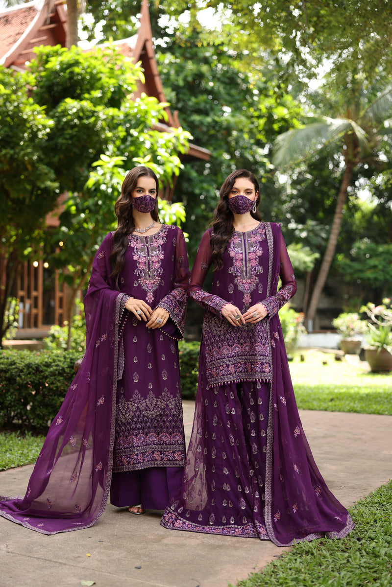 Flossie | Naayab Formals | K-101 by Flossie - Designer Dress  - Type : Ladies Clothes - Available at Libayah - 100% Original 