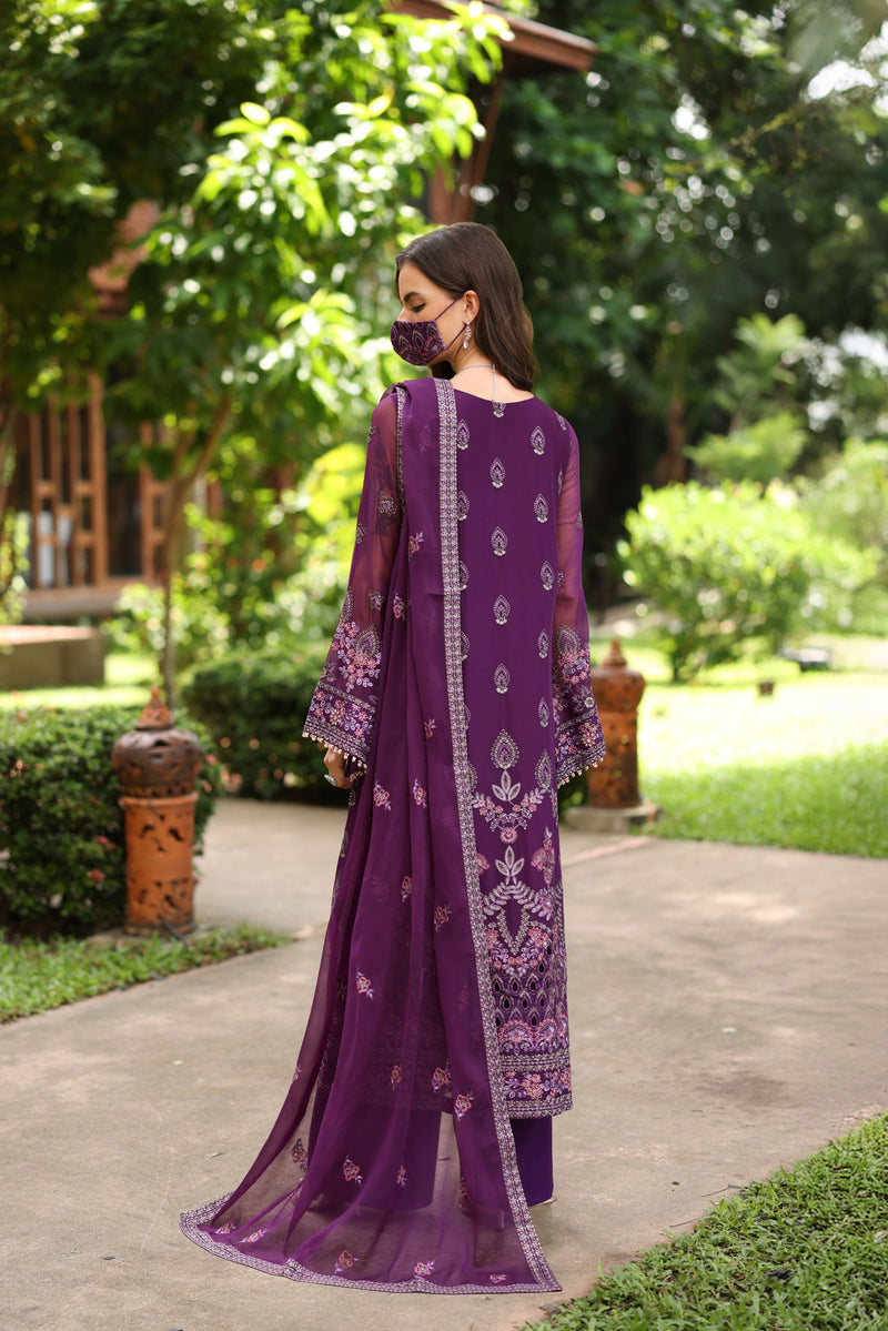 Flossie | Naayab Formals | K-101 by Flossie - Designer Dress  - Type : Ladies Clothes - Available at Libayah - 100% Original 