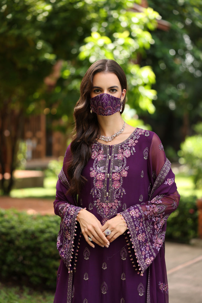 Flossie | Naayab Formals | K-101 by Flossie - Designer Dress  - Type : Ladies Clothes - Available at Libayah - 100% Original 