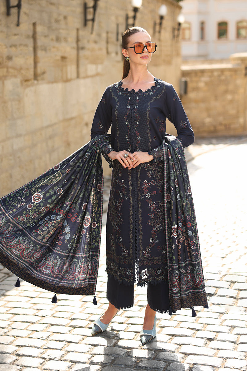 Americano – authentic Pakistani dress from the Rangrasiya Carnation Luxury Shawl Edit collection for women in the UK.