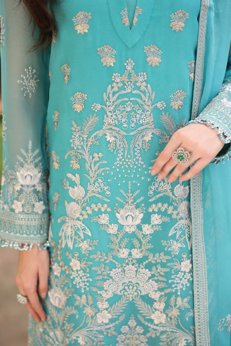Flossie | Naayab Formals | K-104 by Flossie - Designer Dress  - Type : Ladies Clothes - Available at Libayah - 100% Original 