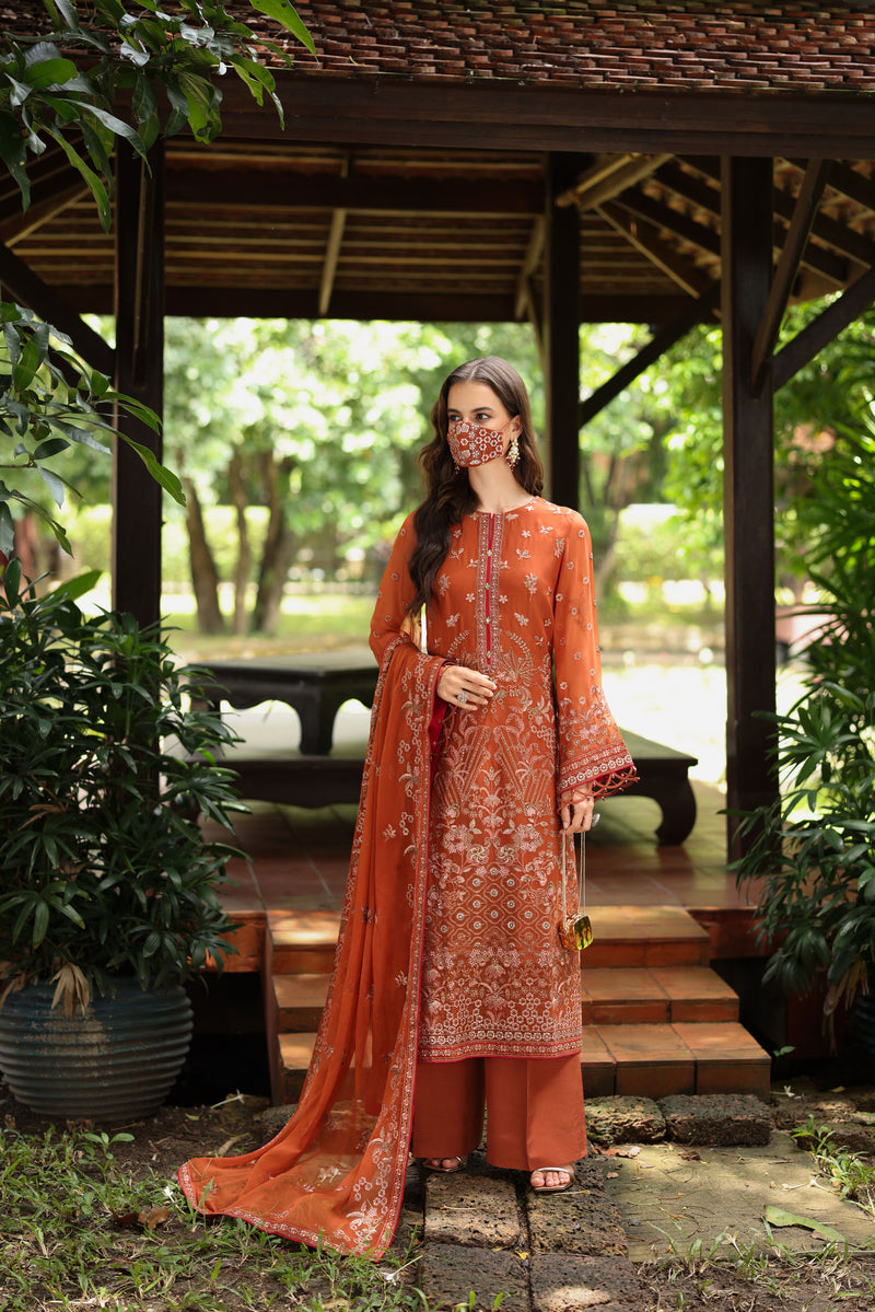 Flossie | Naayab Formals | K-109 by Flossie - Designer Dress  - Type : Ladies Clothes - Available at Libayah - 100% Original 