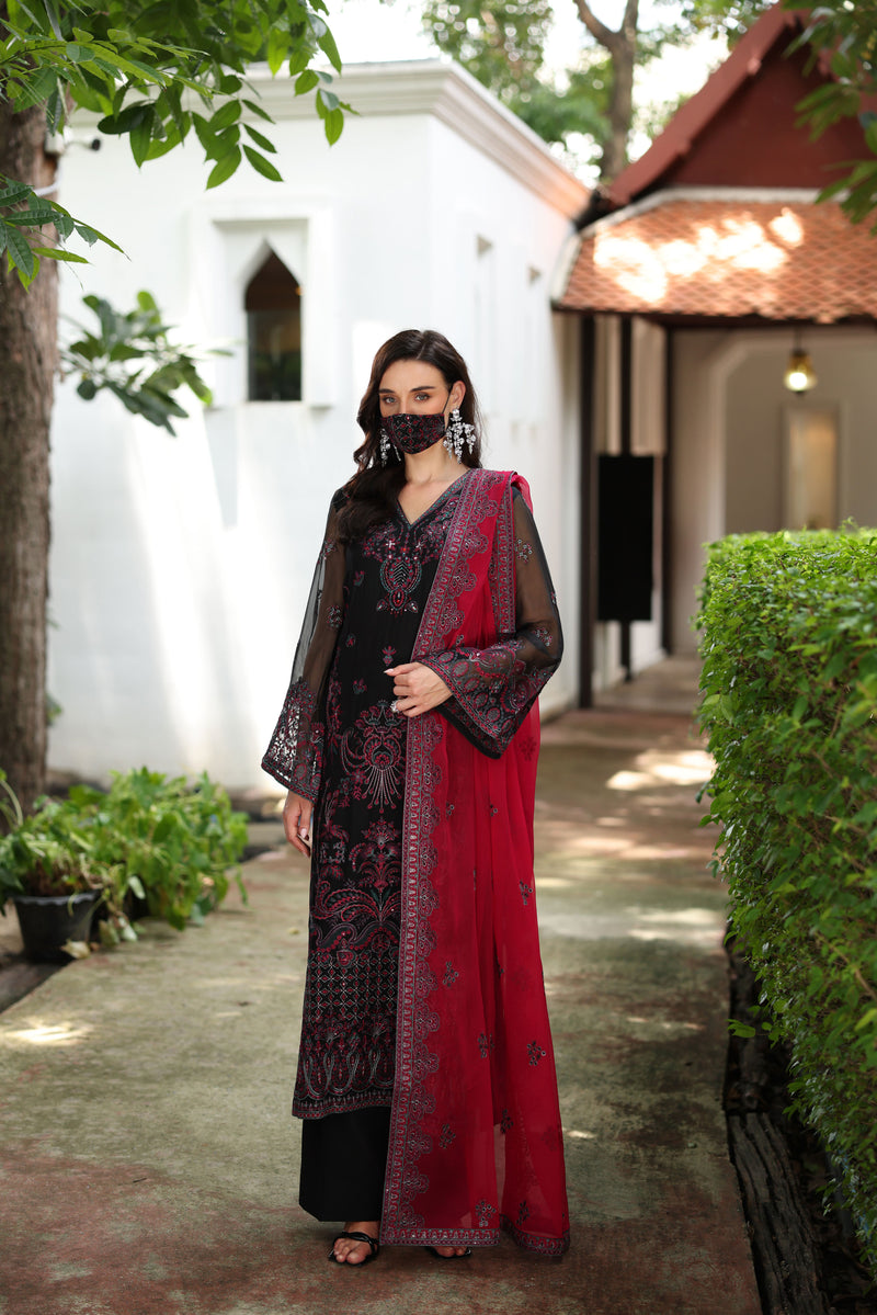 Flossie | Naayab Formals |  K-110 by Flossie - Designer Dress  - Type : Ladies Clothes - Available at Libayah - 100% Original 