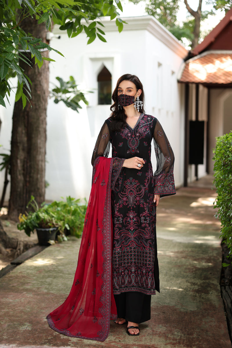 Flossie | Naayab Formals |  K-110 by Flossie - Designer Dress  - Type : Ladies Clothes - Available at Libayah - 100% Original 