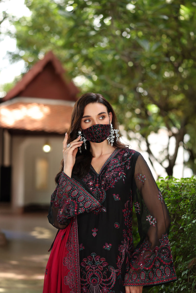 Flossie | Naayab Formals |  K-110 by Flossie - Designer Dress  - Type : Ladies Clothes - Available at Libayah - 100% Original 