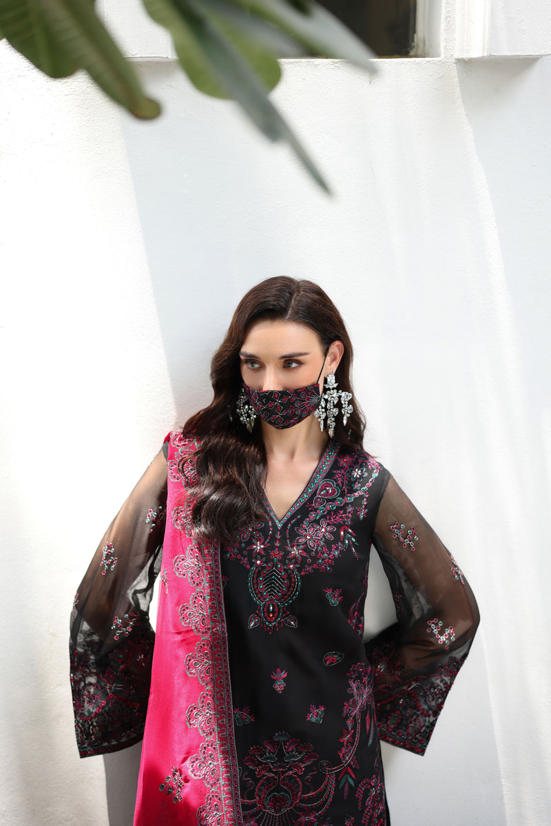 Flossie | Naayab Formals |  K-110 by Flossie - Designer Dress  - Type : Ladies Clothes - Available at Libayah - 100% Original 