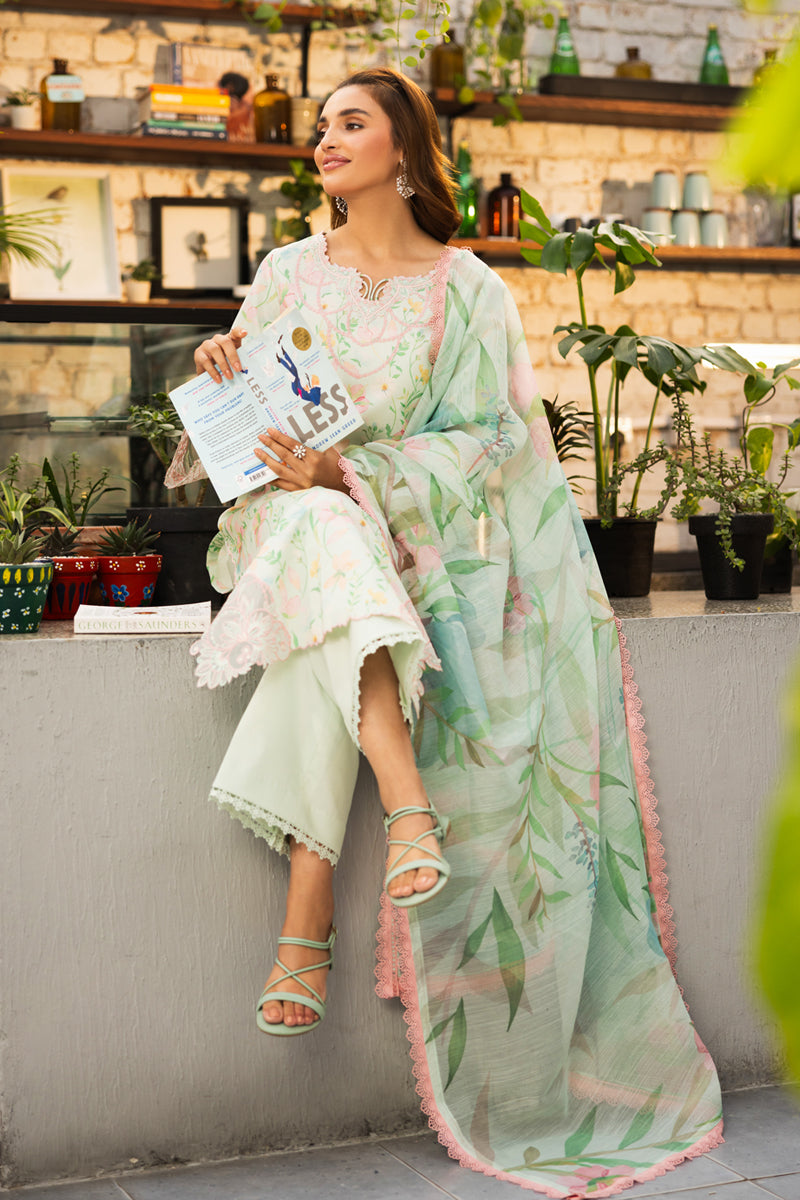 Rangrasiya | Lifestyle Summer Edit 25 | Sage by Rangrasiya - Designer Dress - Type: Ladies Clothes - Available at Libayah - 100% Original