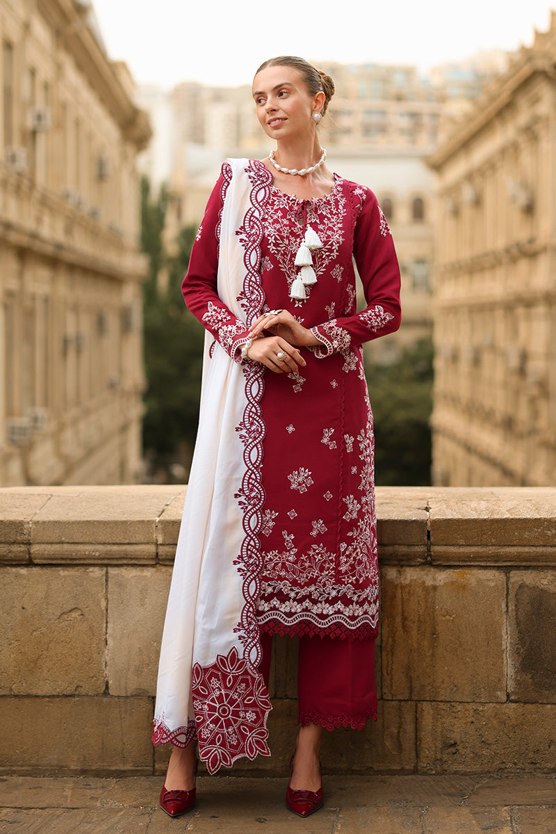 Rose – authentic Pakistani dress from the Rangrasiya Carnation Luxury Shawl Edit collection for women in the UK.