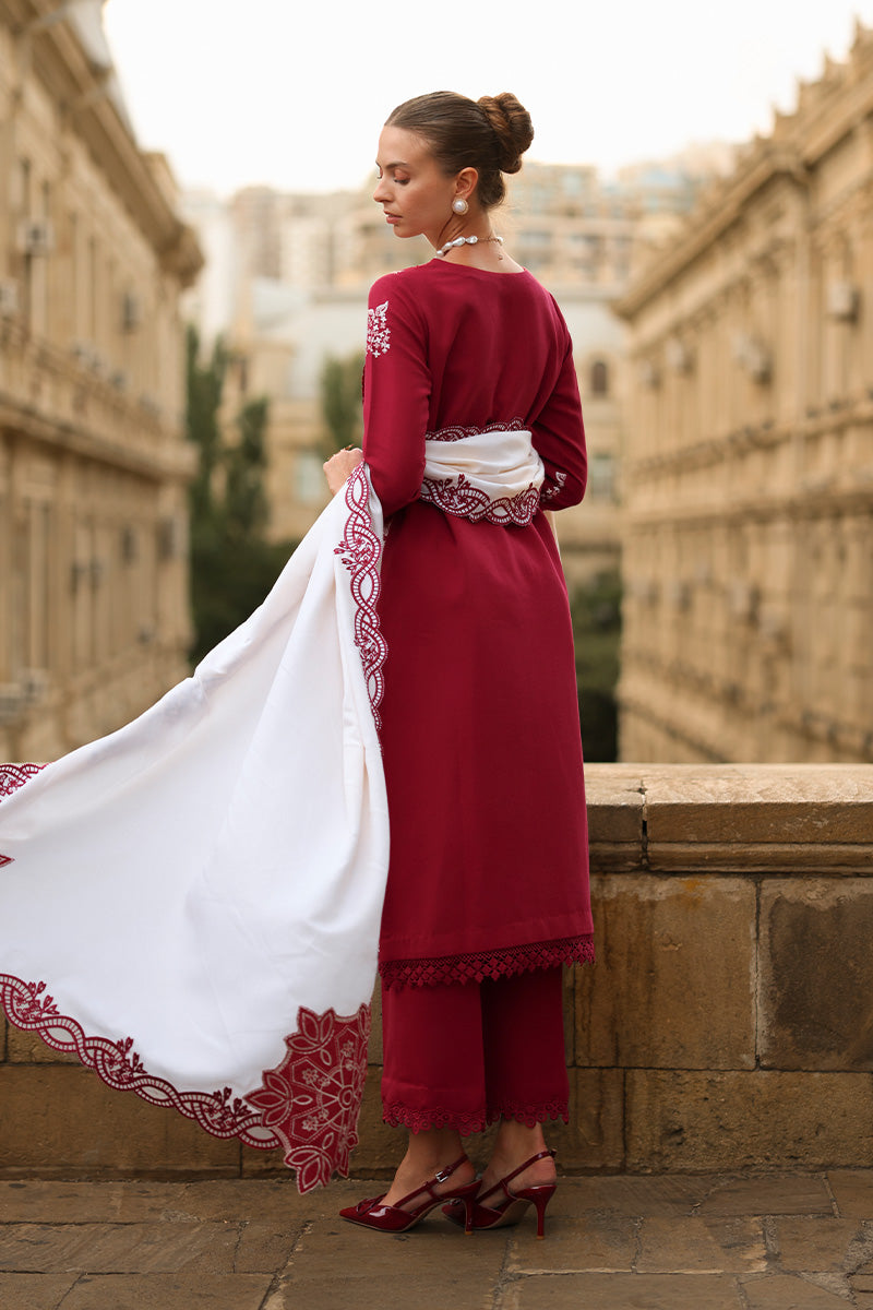 Rose – authentic Pakistani dress from the Rangrasiya Carnation Luxury Shawl Edit collection for women in the UK.
