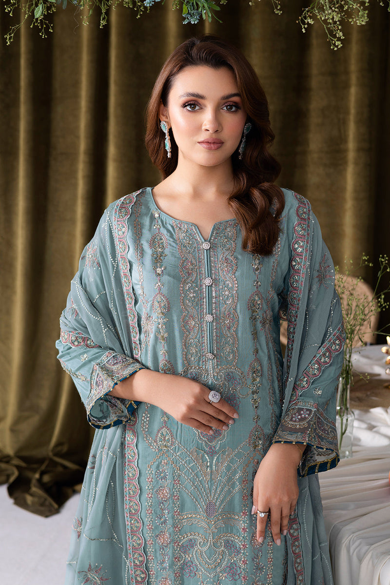 Ramsha | Aangan Luxury Raw silk | AA-109 by Ramsha - Designer Dress - Type : Ladies Clothes - Available at Libayah - 100% Original 