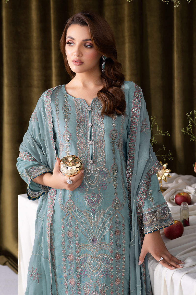 Ramsha | Aangan Luxury Raw silk | AA-109 by Ramsha - Designer Dress - Type : Ladies Clothes - Available at Libayah - 100% Original 