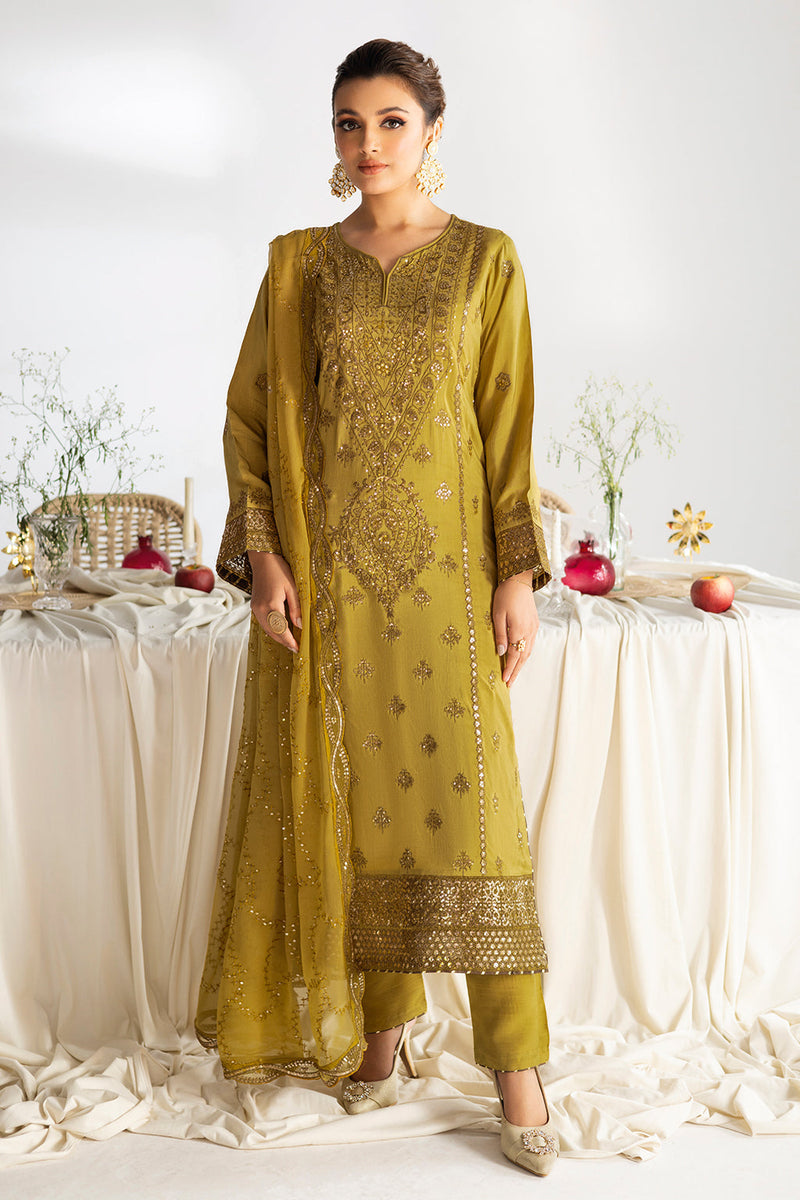 Ramsha | Aangan Luxury Raw silk | AA-102 by Ramsha - Designer Dress - Type : Ladies Clothes - Available at Libayah - 100% Original 