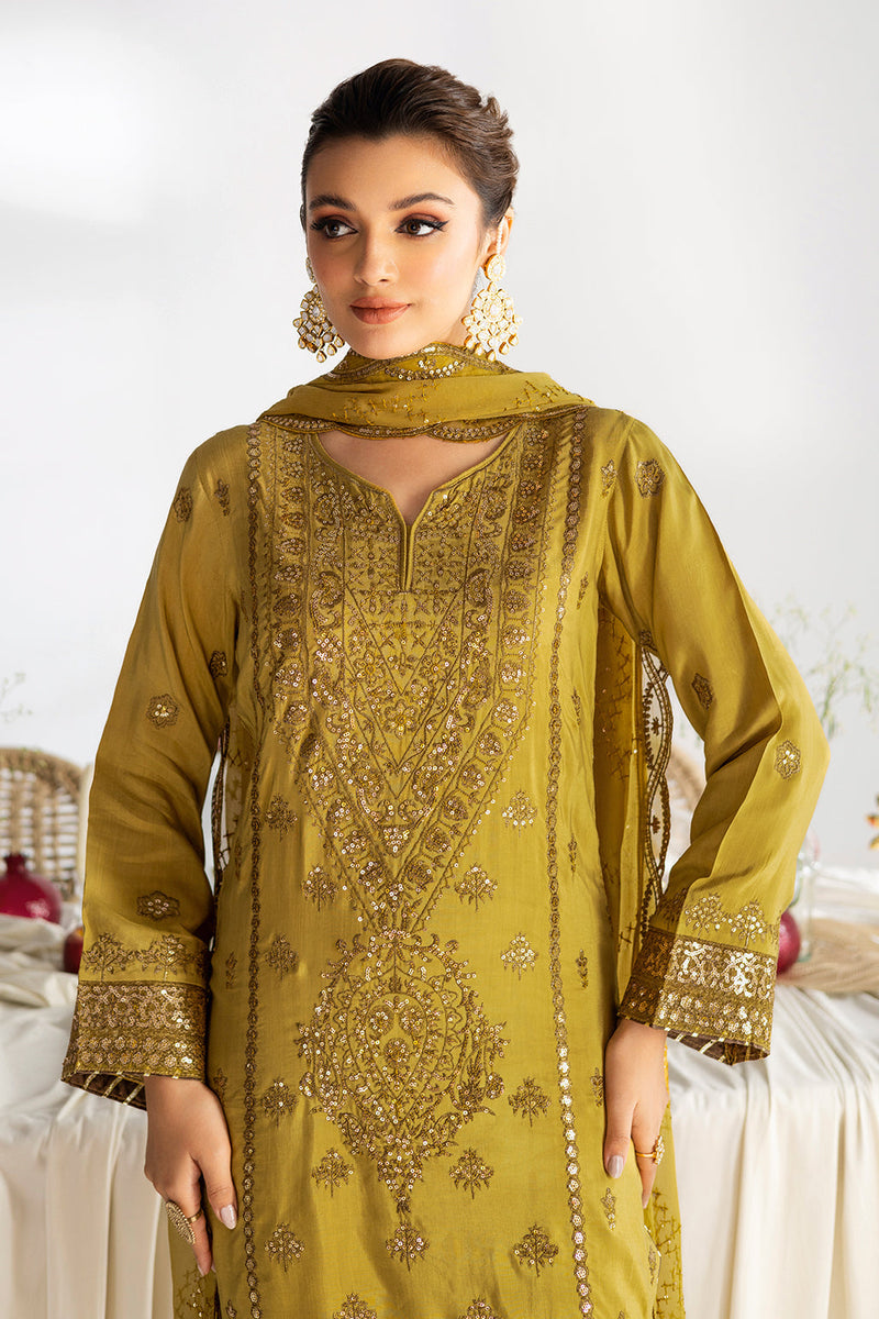 Ramsha | Aangan Luxury Raw silk | AA-102 by Ramsha - Designer Dress - Type : Ladies Clothes - Available at Libayah - 100% Original 