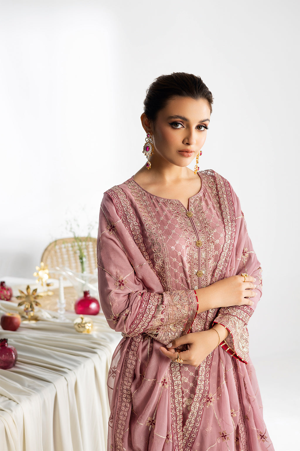 Ramsha | Aangan Luxury Raw silk | AA-104 by Ramsha - Designer Dress - Type : Ladies Clothes - Available at Libayah - 100% Original 