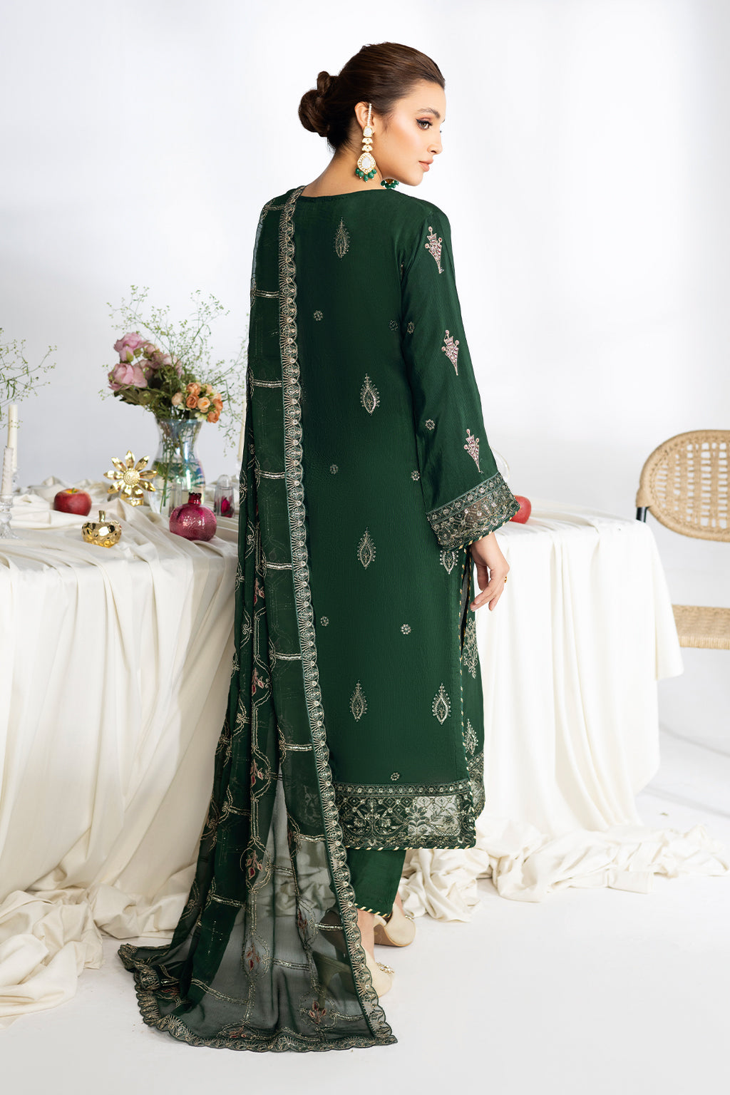 Ramsha | Aangan Luxury Raw silk | AA-107 by Ramsha - Designer Dress - Type : Ladies Clothes - Available at Libayah - 100% Original 