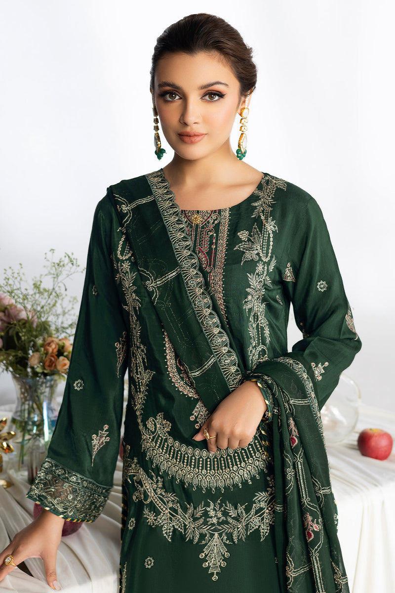Ramsha | Aangan Luxury Raw silk | AA-107 by Ramsha - Designer Dress - Type : Ladies Clothes - Available at Libayah - 100% Original 