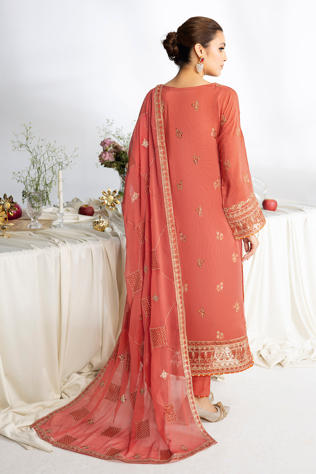 Ramsha | Aangan Luxury Raw silk | AA-205 by Ramsha - Designer Dress - Type : Ladies Clothes - Available at Libayah - 100% Original 