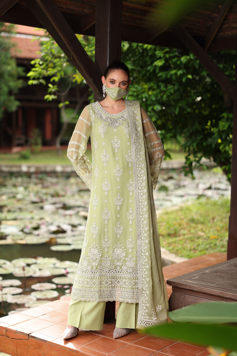 Flossie | Naayab Formals | K-107 by Flossie - Designer Dress  - Type : Ladies Clothes - Available at Libayah - 100% Original 