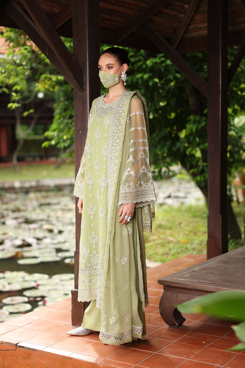 Flossie | Naayab Formals | K-107 by Flossie - Designer Dress  - Type : Ladies Clothes - Available at Libayah - 100% Original 