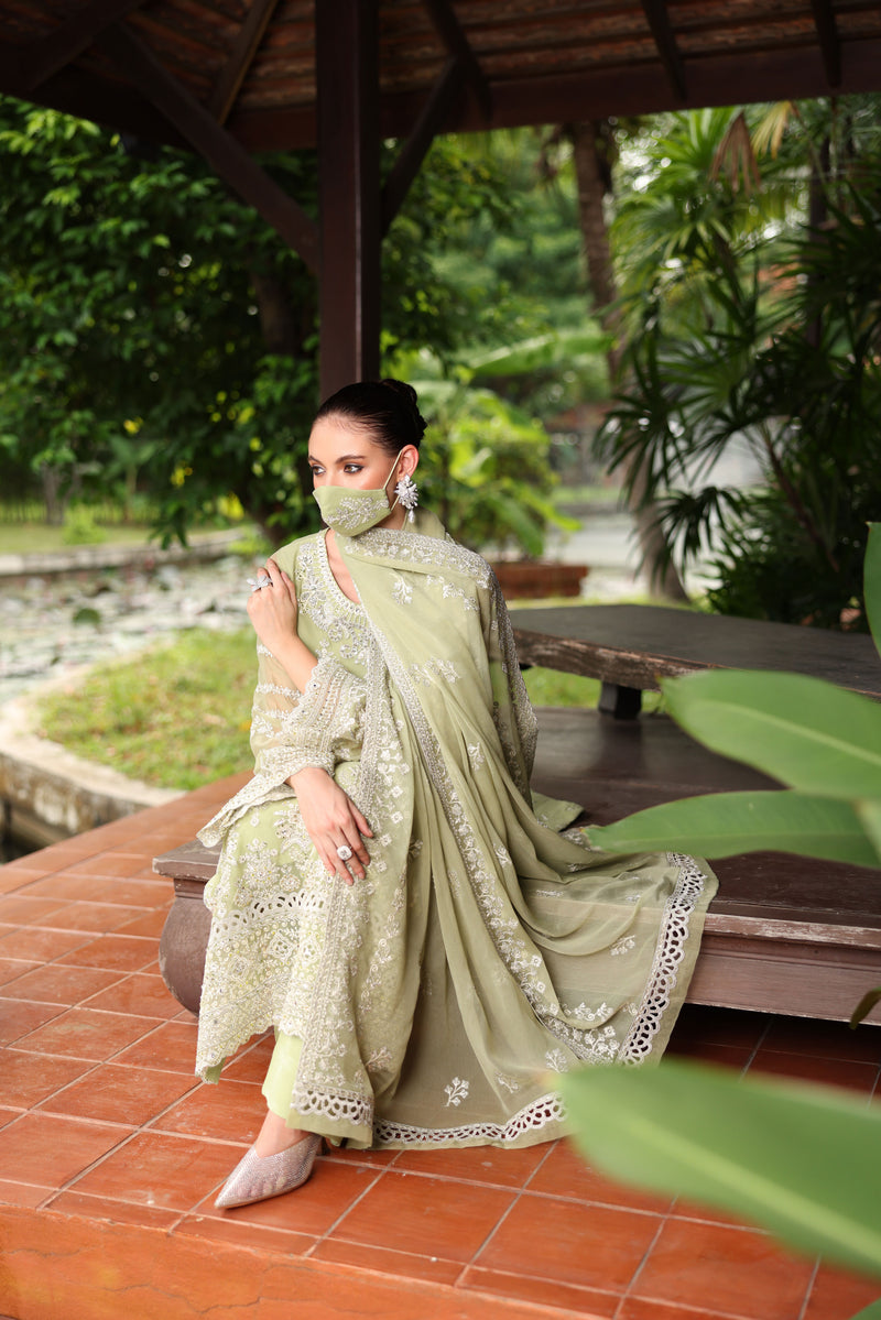 Flossie | Naayab Formals | K-107 by Flossie - Designer Dress  - Type : Ladies Clothes - Available at Libayah - 100% Original 