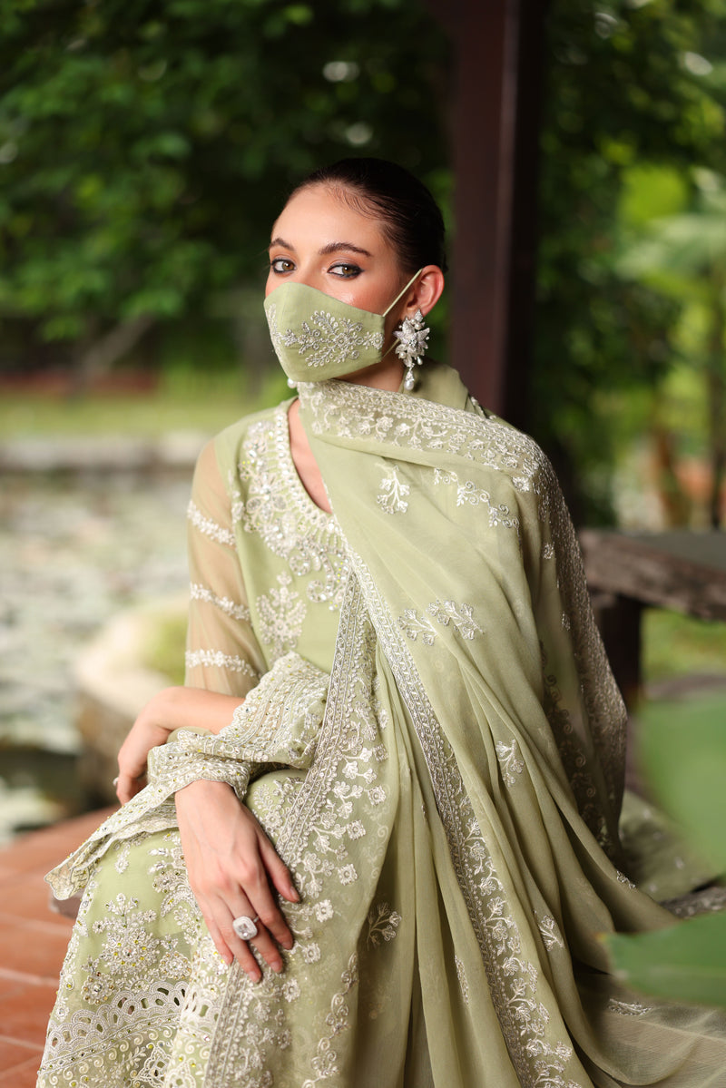 Flossie | Naayab Formals | K-107 by Flossie - Designer Dress  - Type : Ladies Clothes - Available at Libayah - 100% Original 
