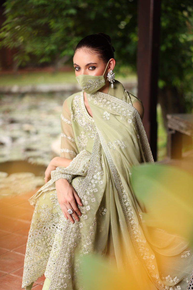 Flossie | Naayab Formals | K-107 by Flossie - Designer Dress  - Type : Ladies Clothes - Available at Libayah - 100% Original 