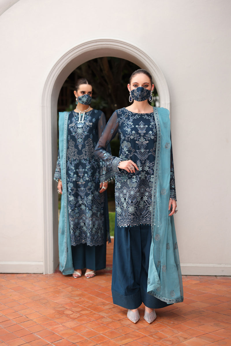 Flossie | Naayab Formals | K-108 by Flossie - Designer Dress  - Type : Ladies Clothes - Available at Libayah - 100% Original 