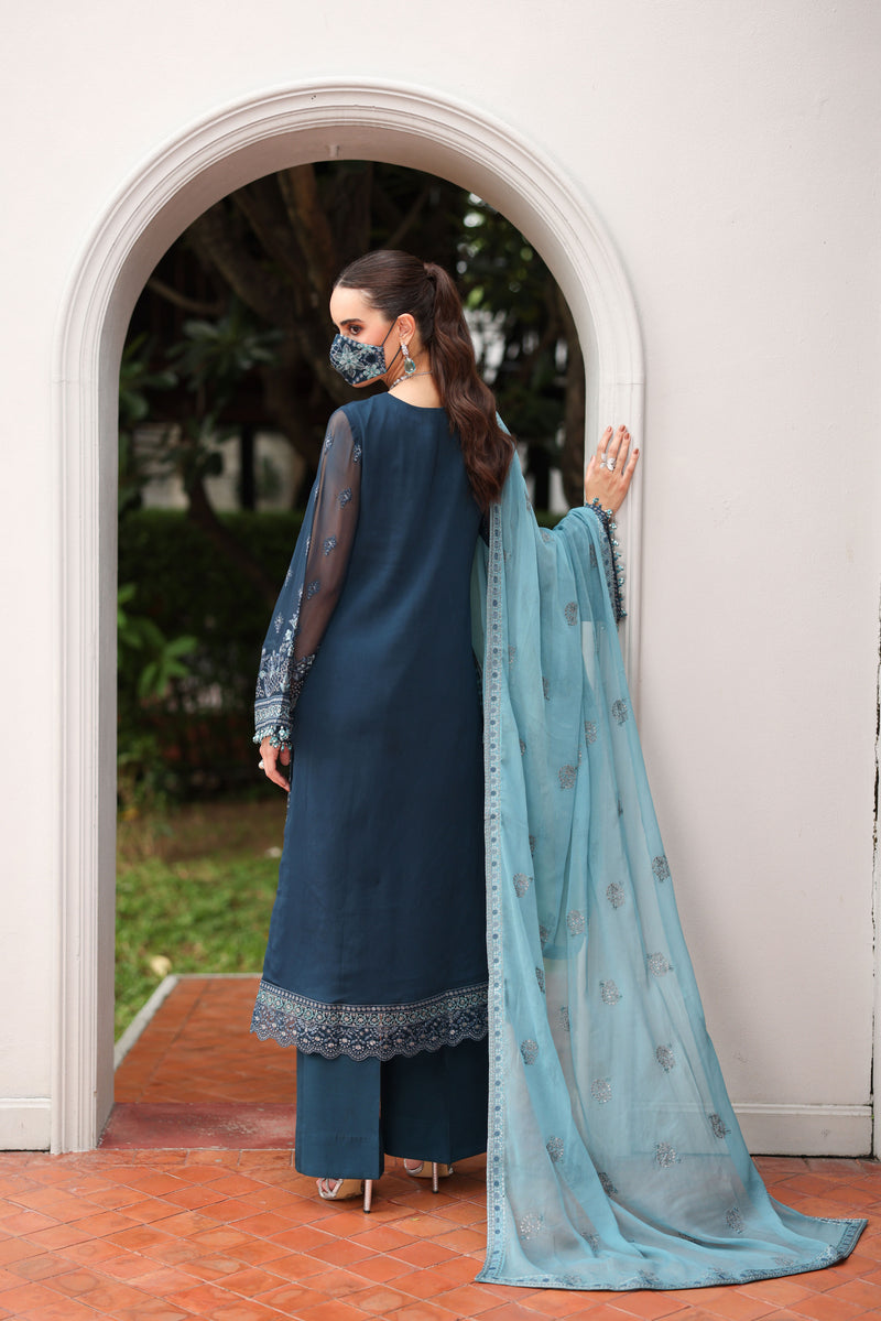 Flossie | Naayab Formals | K-108 by Flossie - Designer Dress  - Type : Ladies Clothes - Available at Libayah - 100% Original 
