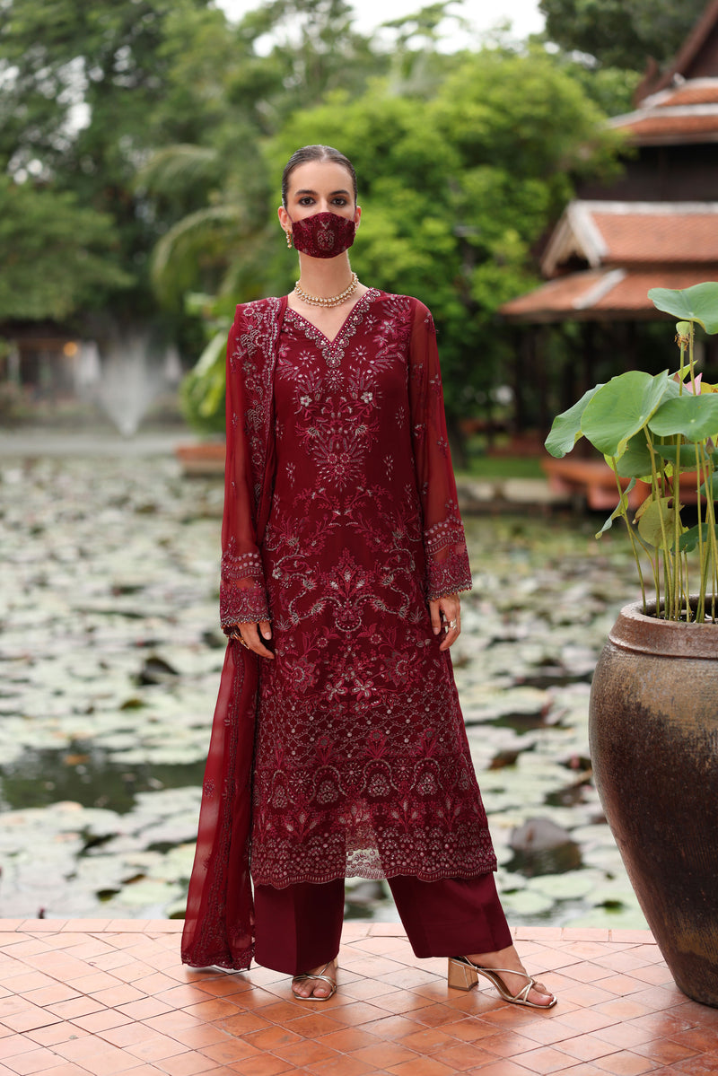 Flossie | Naayab Formals | K-105 by Flossie - Designer Dress  - Type : Ladies Clothes - Available at Libayah - 100% Original 