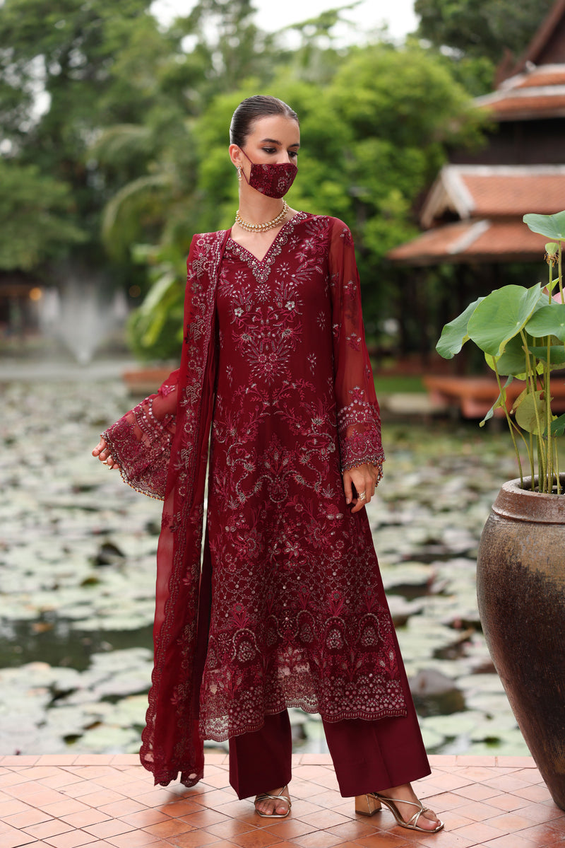 Flossie | Naayab Formals | K-105 by Flossie - Designer Dress  - Type : Ladies Clothes - Available at Libayah - 100% Original 