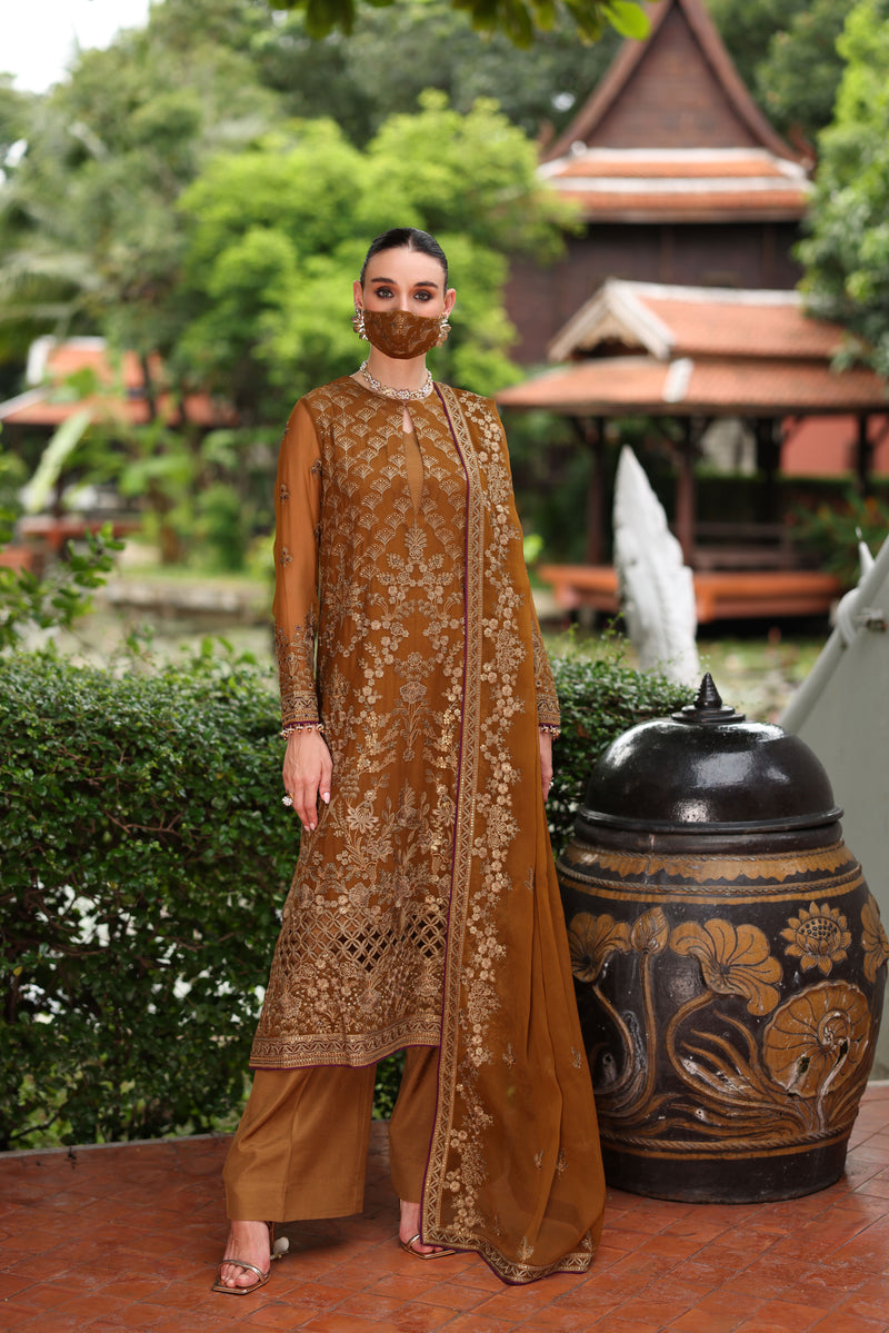 Flossie | Naayab Formals | K-103 by Flossie - Designer Dress  - Type : Ladies Clothes - Available at Libayah - 100% Original 