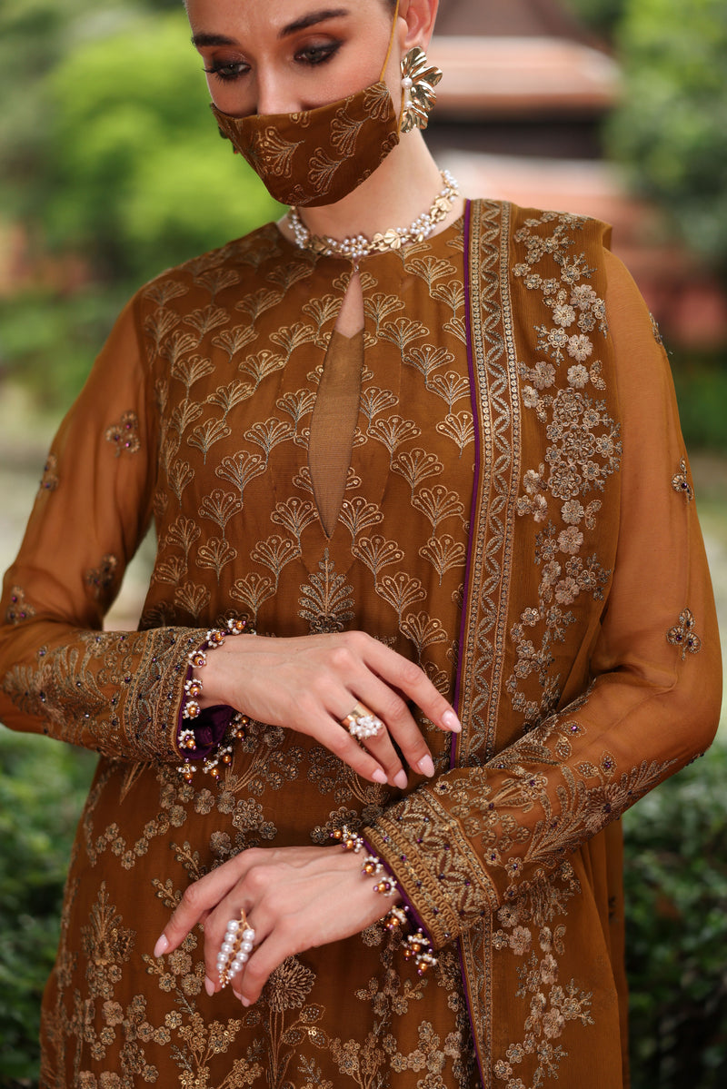 Flossie | Naayab Formals | K-103 by Flossie - Designer Dress  - Type : Ladies Clothes - Available at Libayah - 100% Original 