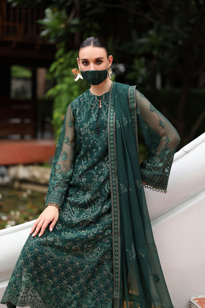 Flossie | Naayab Formals | K-106 by Flossie - Designer Dress  - Type : Ladies Clothes - Available at Libayah - 100% Original 