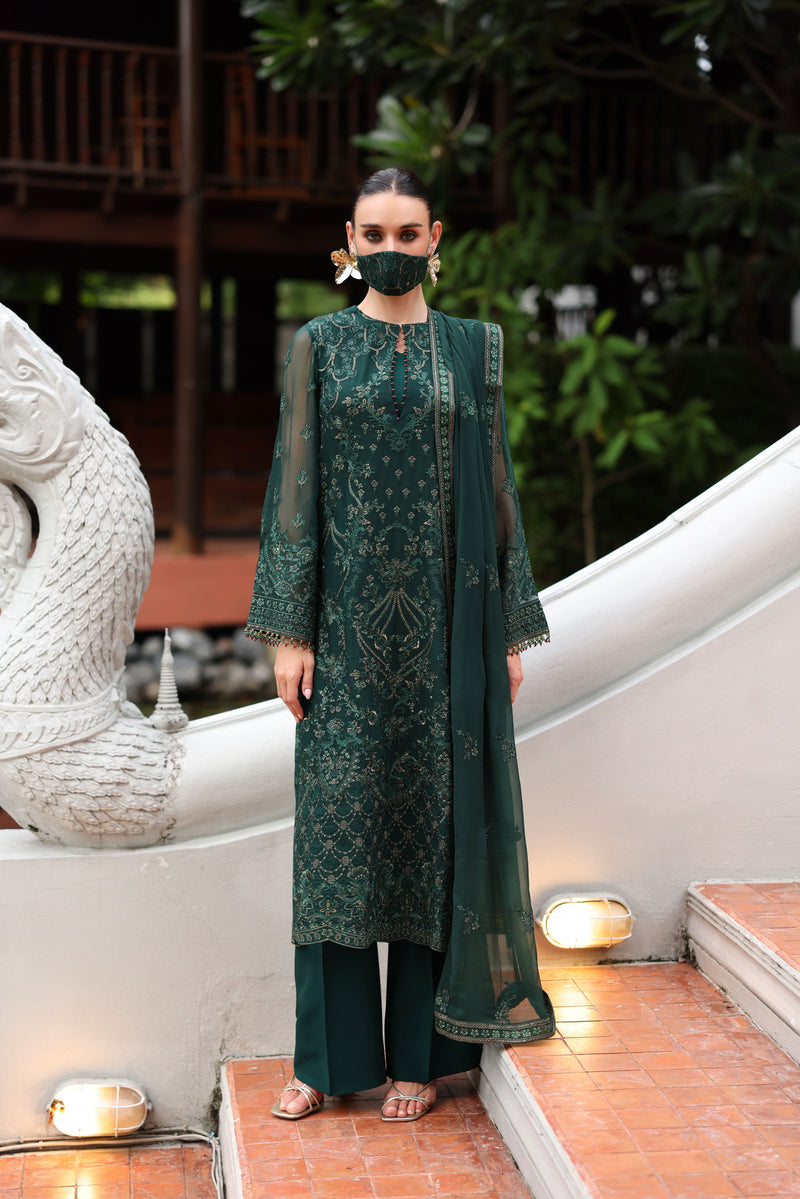 Flossie | Naayab Formals | K-106 by Flossie - Designer Dress  - Type : Ladies Clothes - Available at Libayah - 100% Original 