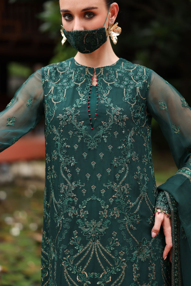 Flossie | Naayab Formals | K-106 by Flossie - Designer Dress  - Type : Ladies Clothes - Available at Libayah - 100% Original 