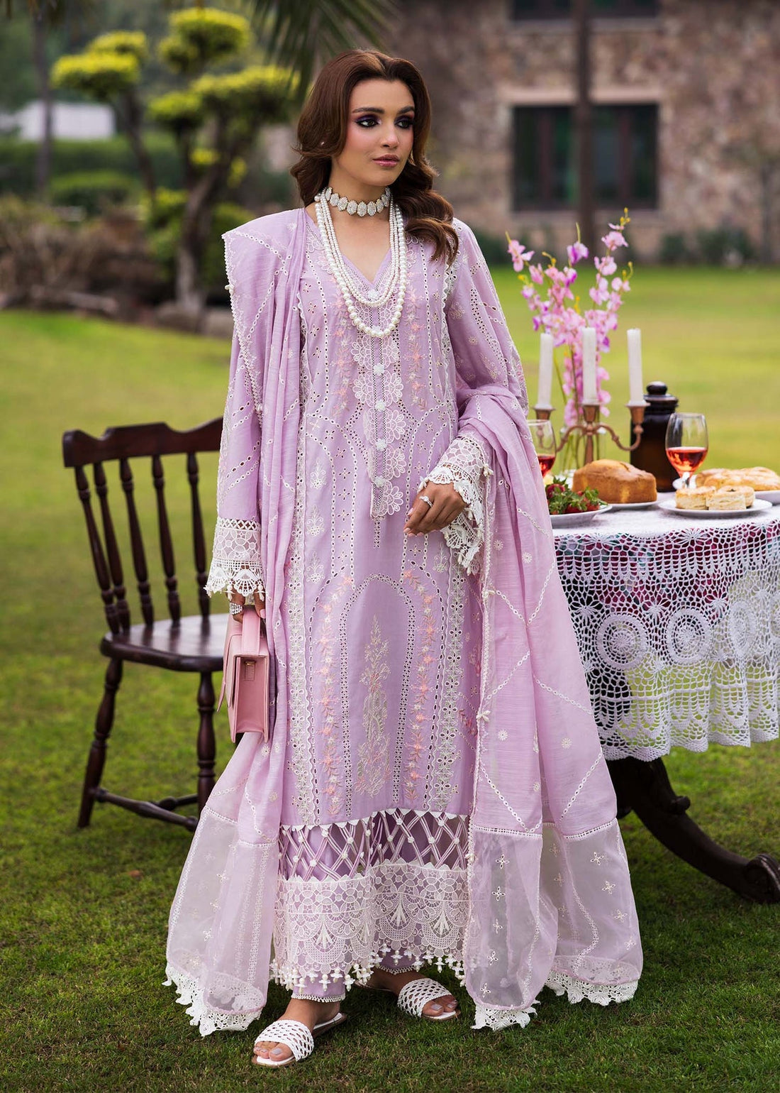 Paras by Pasha | Bloom and Beyond | Orchid Bloom by Paras by Pasha - Designer Dress - Type: Ladies Clothes - Available at Libayah - 100% Original