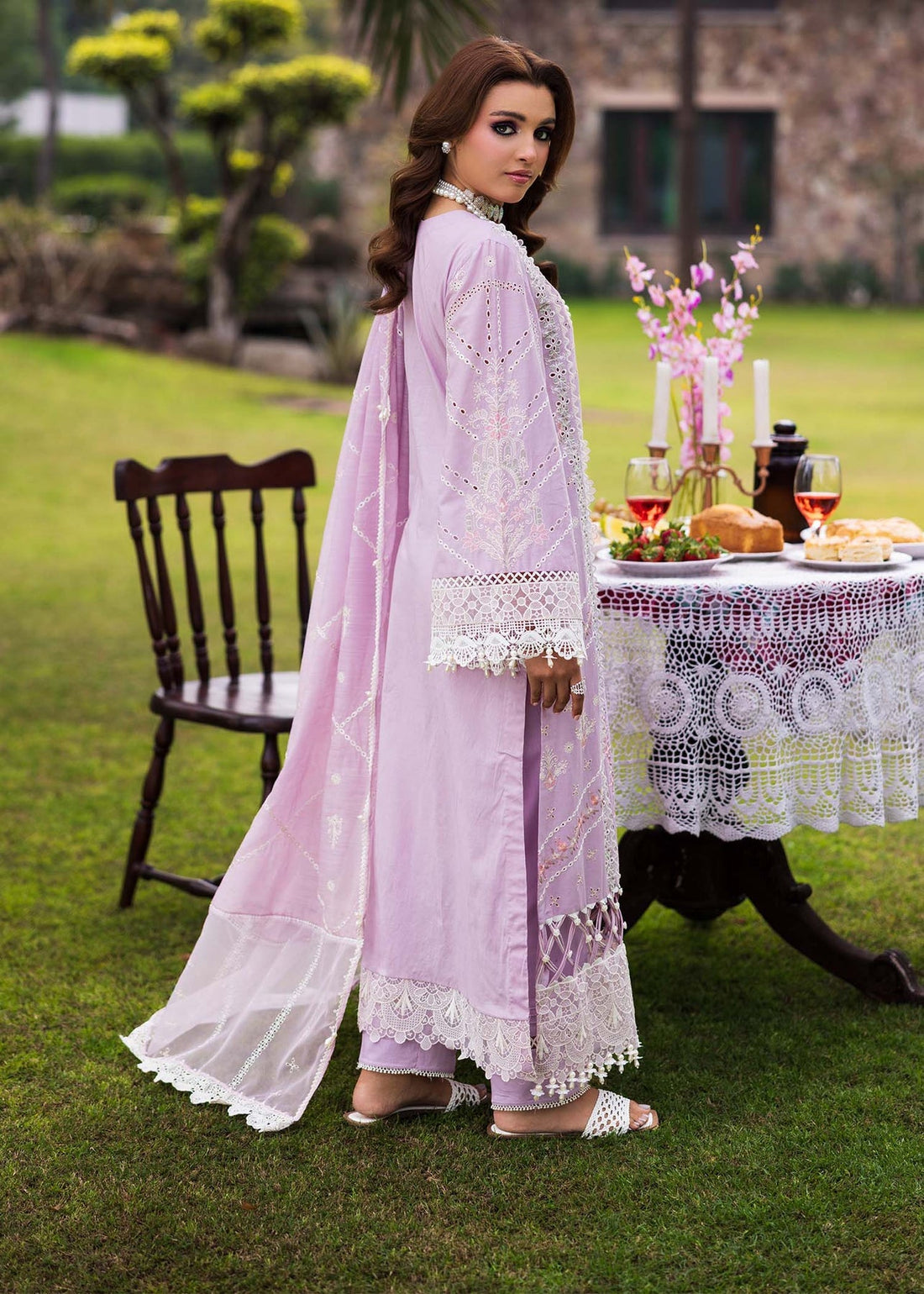 Paras by Pasha | Bloom and Beyond | Orchid Bloom by Paras by Pasha - Designer Dress - Type: Ladies Clothes - Available at Libayah - 100% Original