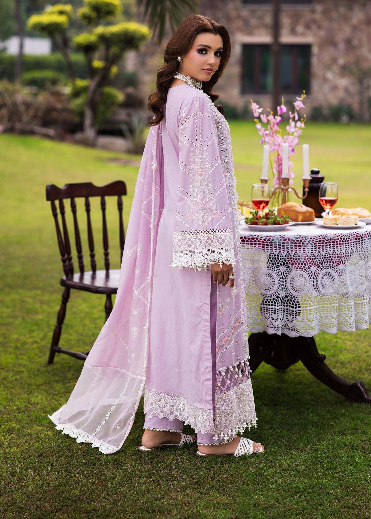 Paras by Pasha | Bloom and Beyond | Orchid Bloom by Paras by Pasha - Designer Dress - Type: Ladies Clothes - Available at Libayah - 100% Original