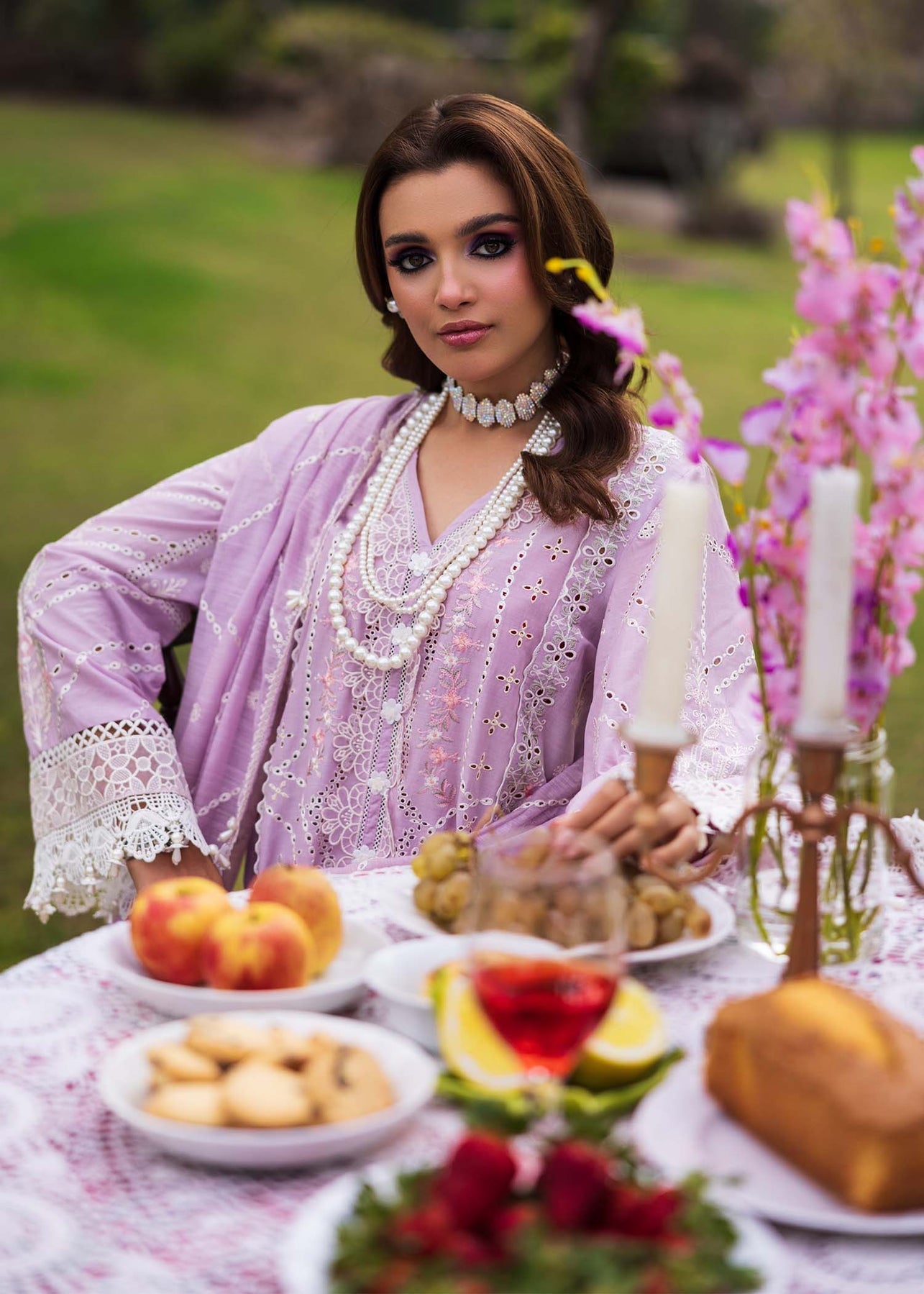 Paras by Pasha | Bloom and Beyond | Orchid Bloom by Paras by Pasha - Designer Dress - Type: Ladies Clothes - Available at Libayah - 100% Original
